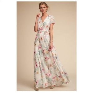 BHLDN YUMI KIM FLORAL CALYPSO DRESS- SIZE S
